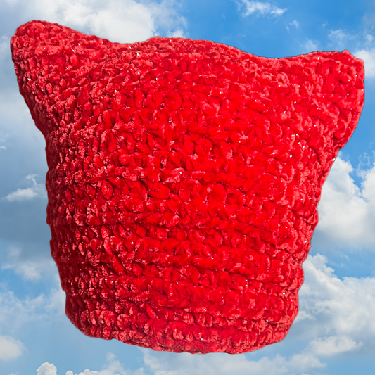 Juicy Kitty Hat - Red