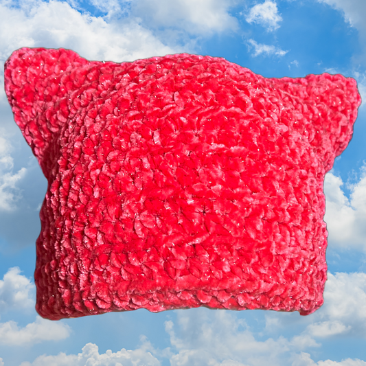 Juicy Kitty Hat - Hot Pink