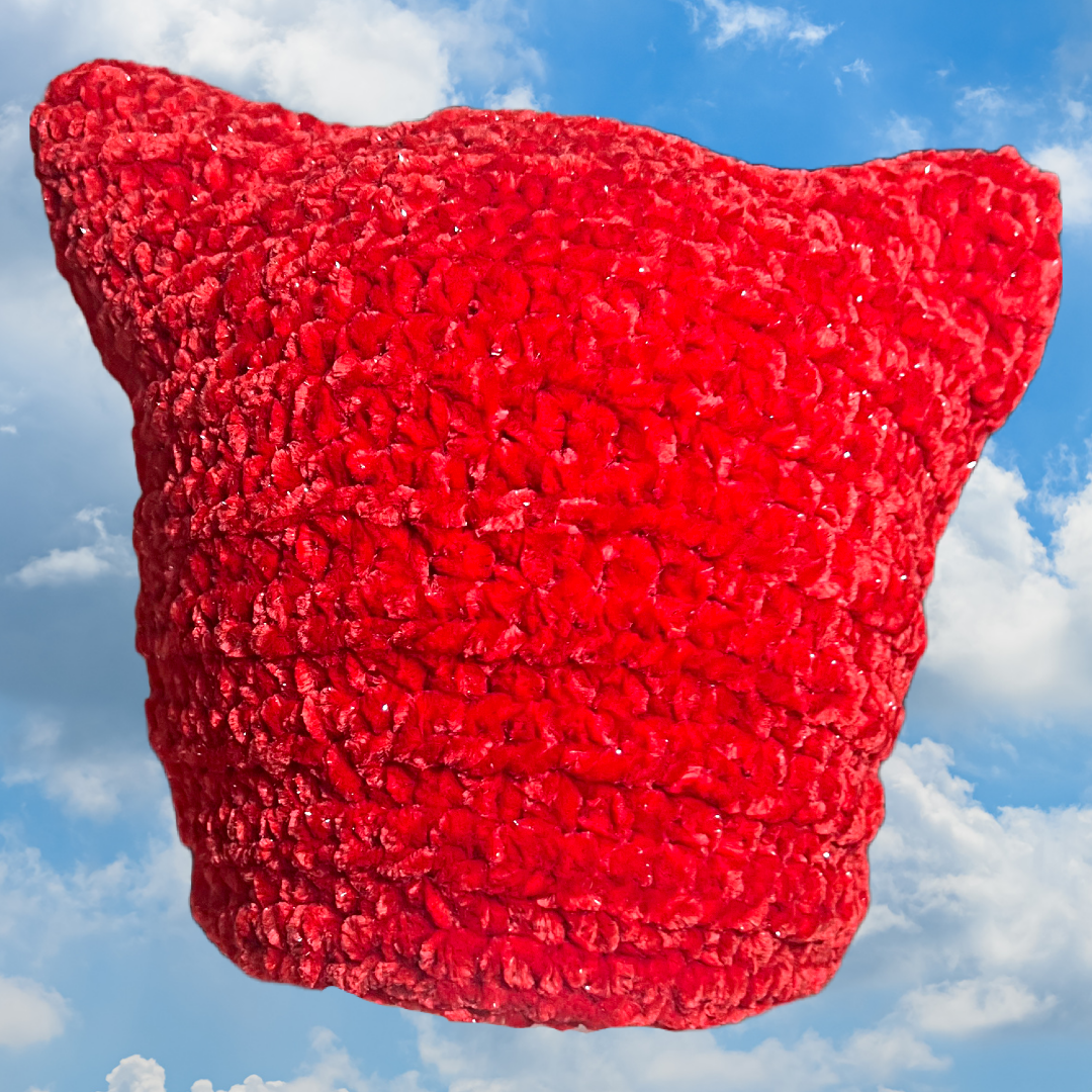 Juicy Kitty Hat - Red